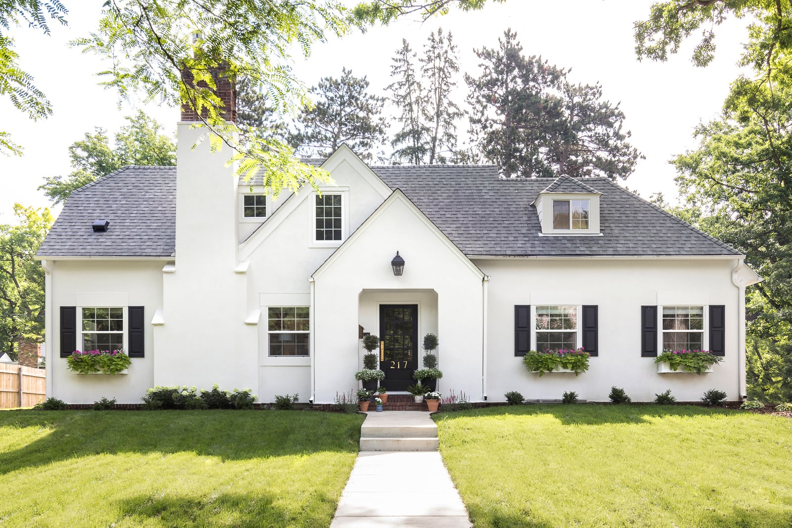 Before and After Minneapolis Bungalow Exterior Bria Before and After Minneapolis Bungalow Exterior Bria