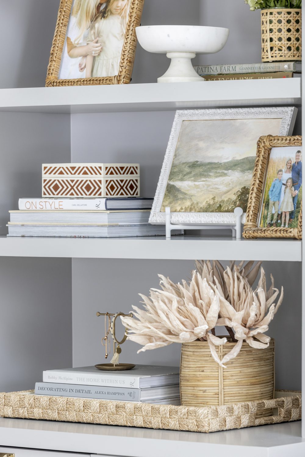 How To Style A Bookshelf, Bria Hammel Interiors